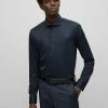 BOSS P HANK SPREAD - Shirt - Dark Blue Ten