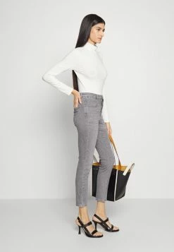 BOSS SKINNY CROP - Straight Leg Jeans - Silver 11 BOSS SKINNY CROP - Straight Leg Jeans - Silver -BOSS Sales Store b3ec86e70bce4a46a0e9c46bd39c551c