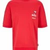 BOSS S HURLEY IN - Print T-shirt - Red Thirteen