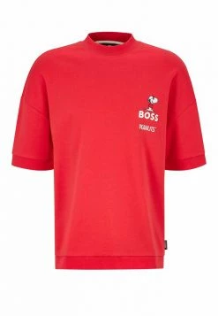 BOSS S HURLEY IN - Print T-shirt - Red Thirteen