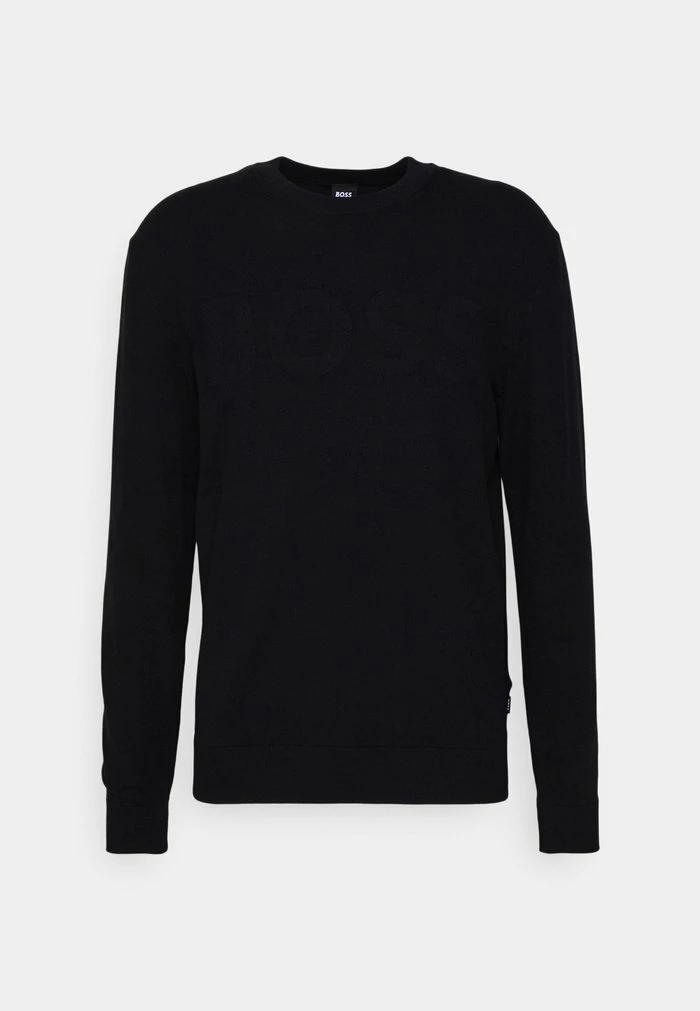 BOSS LAMADEO - Jumper - Black 6 BOSS LAMADEO - Jumper - Black - Image 4