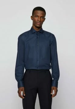 BOSS P-HANK-SPREAD - Formal Shirt - Dark Blue