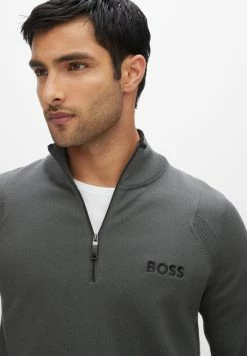BOSS Zelvin - Sweatshirt - Dark Grey -BOSS Sales Store b60100c12167480bbb4398607b17a362