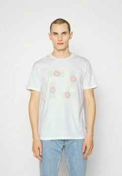 BOSS TEESQUARE - Print T-shirt - White