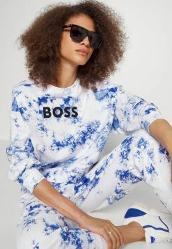 BOSS EBATIKI - Cargo Trousers - Blue -BOSS Sales Store b628ebd224f74e219021341d2dc5acc2