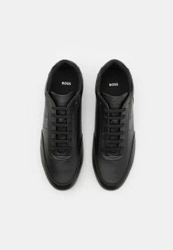 BOSS RUSHAM - Trainers - Black -BOSS Sales Store b6578c45fb2e4f5698de70b1023bca62