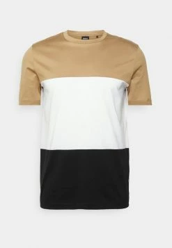 BOSS TIBURT - Print T-shirt - Medium Beige -BOSS Sales Store b755de605e0b498680fb44ba52fa8536