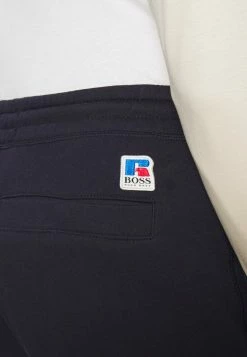 BOSS X RUSSELL ATHLETIC JAFA - Tracksuit Bottoms - Navy -BOSS Sales Store b78363bd93e44533b20fa8ec5cf46cb1