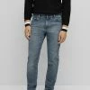 BOSS MAINE - Straight Leg Jeans - Grey -BOSS Sales Store b795b42b7aa340138fee4fe844ef5180