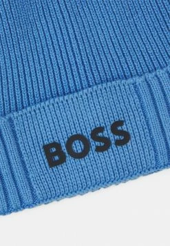 BOSS ASIC - Beanie - Bright Blue -BOSS Sales Store b821b654c5974a5dbfc795fbe1ac22fd