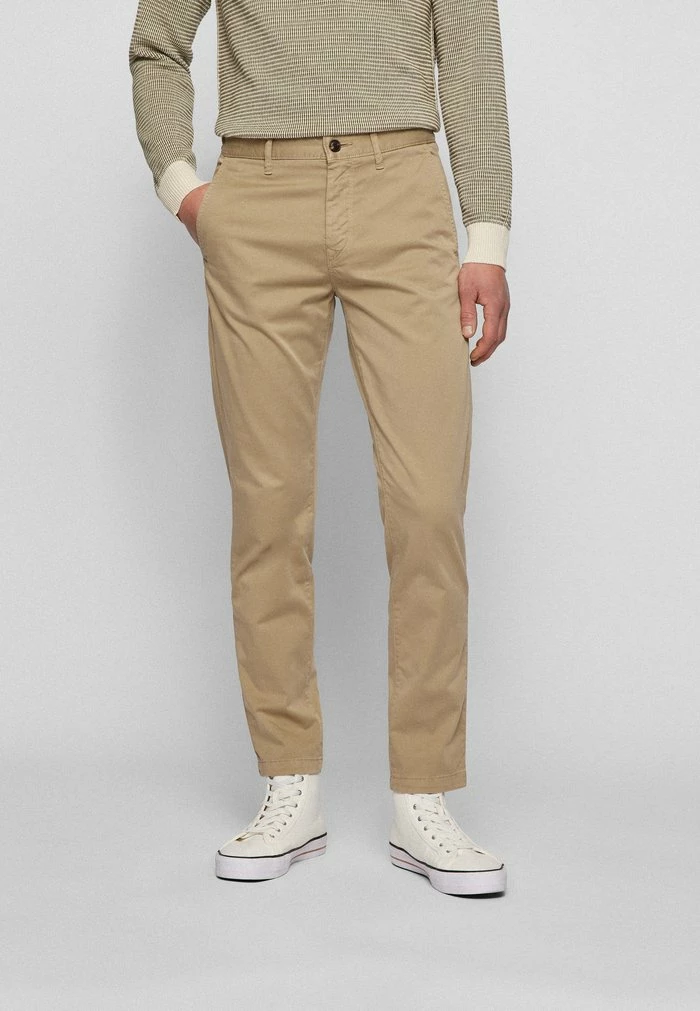 BOSS TABER - Chinos - Light Brown 3 BOSS TABER - Chinos - Light Brown
