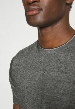 BOSS TESSLER - Basic T-shirt - Dark Blue -BOSS Sales Store b8827b17b6ae41cfa486ecbd2253f478