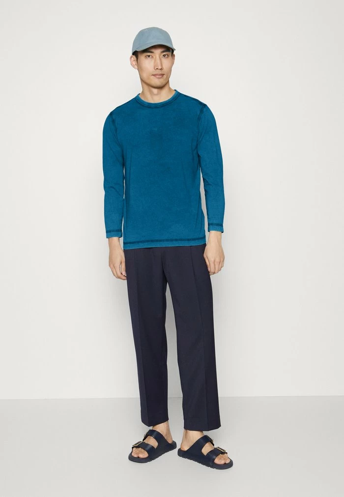 BOSS TOKKSLONG - Long Sleeved Top - Medium Blue 6 BOSS TOKKSLONG - Long Sleeved Top - Medium Blue - Image 4