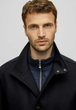 BOSS COXTAN - Short Coat - Dark Blue Two -BOSS Sales Store b8c4fe1919c94fdd8ee75e36ea37f6fd