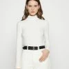 BOSS ENELLI - Long Sleeved Top - Open White