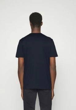 BOSS TEE CURVED - Basic T-shirt - Dark Blue -BOSS Sales Store b9d9cc10319249168b1e8ae891d39e01