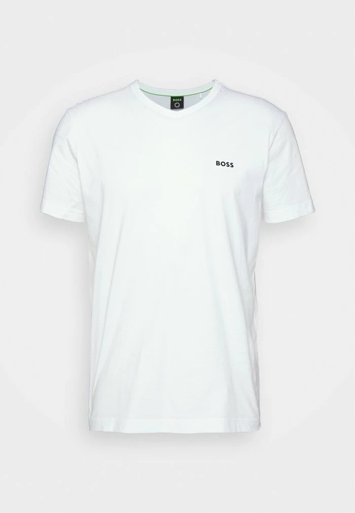 BOSS TEEVN CURVED - Print T-shirt - White 7 BOSS TEEVN CURVED - Print T-shirt - White - Image 5