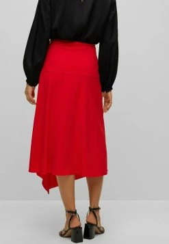 BOSS A-line Skirt - Red Twelve -BOSS Sales Store ba42c3e15dd74f249b94d447695b2ad7