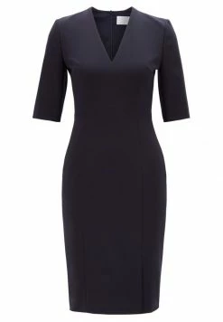 BOSS DALENO - Shift Dress - Dark Blue -BOSS Sales Store ba5f8ade6ef14c9c8799419beb62a7b0