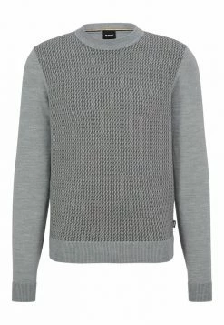 BOSS NETTUNO - Jumper - Silver One