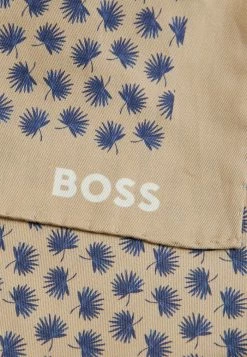 BOSS Pocket Square - Light Beige -BOSS Sales Store ba9ecd8f5c6240b58572a89777874334