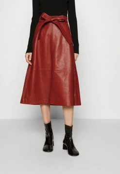 BOSS SERESIA - A-line Skirt - Medium Red