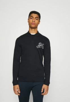 BOSS X RUSSELL ATHLETIC PERON - Long Sleeved Top - Navy