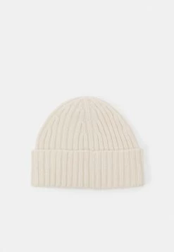 BOSS LINO UNISEX - Beanie - Open White -BOSS Sales Store bb45cd19f8684159abb894a6feed777b