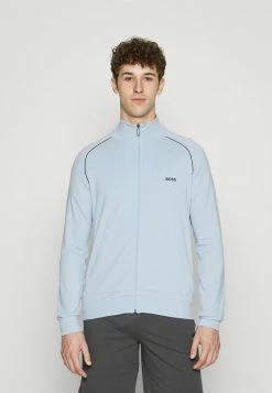 BOSS MIX MATCH JACKET - Zip-up Sweatshirt - Light Pastel Blue