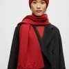 BOSS LYARAN - Scarf - Red Three