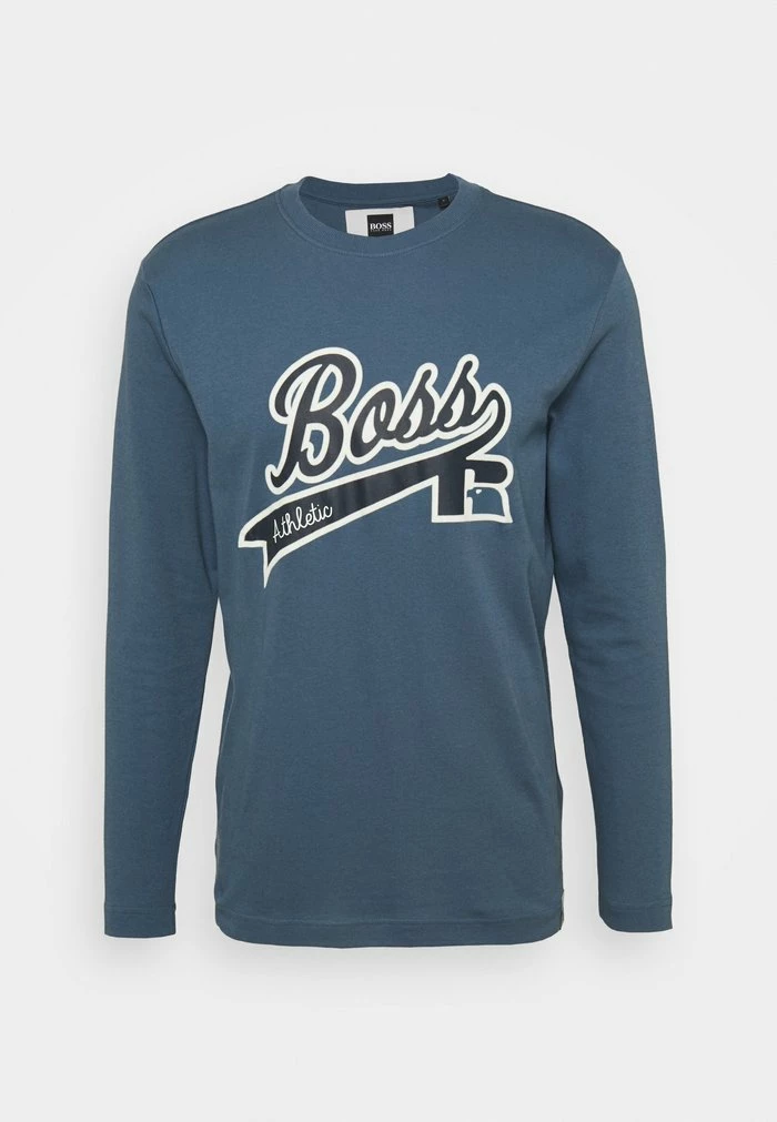 BOSS X RUSSELL ATHLETIC - Long Sleeved Top - Bright Blue 7 BOSS X RUSSELL ATHLETIC - Long Sleeved Top - Bright Blue - Image 5
