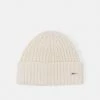 BOSS LINO UNISEX - Beanie - Open White -BOSS Sales Store bd33d6f8b7fa48708f91b8a1c8b6991f