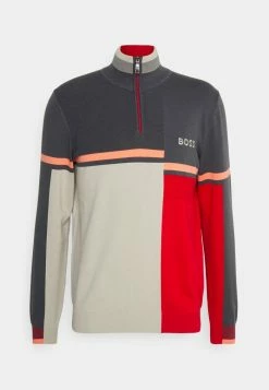 BOSS ZARRIM - Sweatshirt - Dark Grey -BOSS Sales Store bd52ee5c51f549e887d431977fc16357