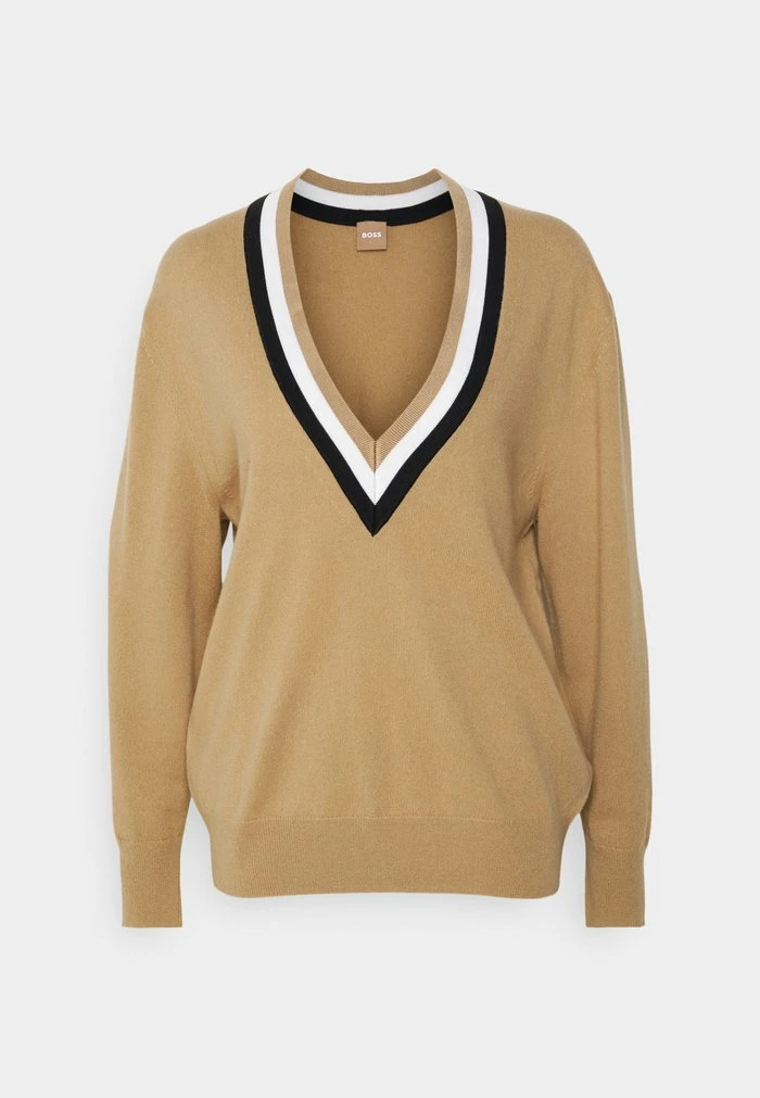 BOSS FELIPINA - Jumper - Beige 6 BOSS FELIPINA - Jumper - Beige - Image 4