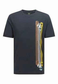 BOSS Print T-shirt - Dark Blue Two -BOSS Sales Store bdc2e1c777c542749594acf57125b3d7