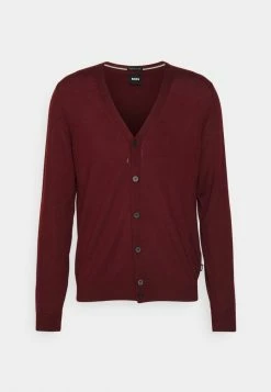BOSS MARDON - Cardigan - Dark Red -BOSS Sales Store be2275f9d608400ea7de3b9b0a6626b2
