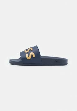 BOSS BAY IT SLID UNISEX - Pool Slides - Navy