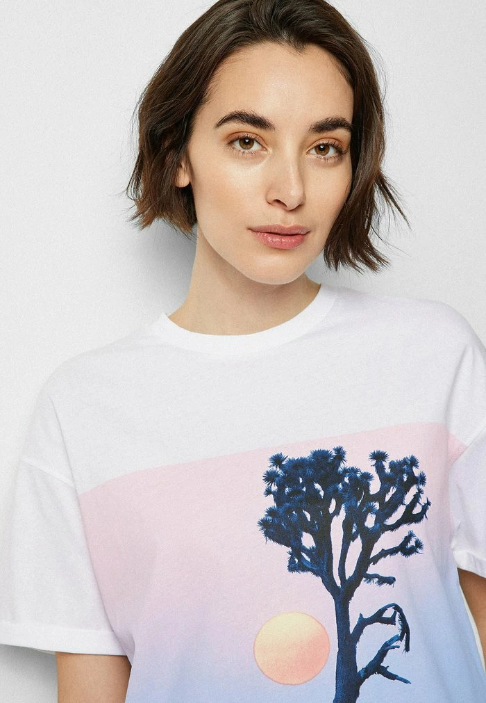 BOSS C_EVARSY_PHOTO - Print T-shirt - White 5 BOSS C_EVARSY_PHOTO - Print T-shirt - White - Image 3