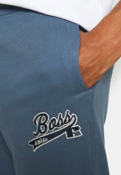 BOSS X RUSSELL ATHLETIC JAFA - Tracksuit Bottoms - Bright Blue -BOSS Sales Store bee052d357c44debac4b381e7a2f7d01