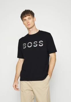 BOSS TANEK - Print T-shirt - Black