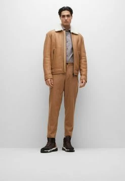 BOSS HAL SPREAD - Shirt - Medium Brown