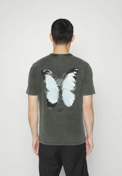 BOSS TEACID - Print T-shirt - Black