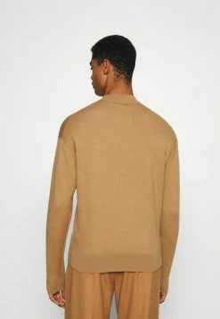 BOSS X RUSSELL ATHLETIC KRUMOK - Jumper - Medium Beige -BOSS Sales Store bf9911acffbf42a19527a6d8e8472af2