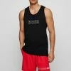BOSS BEACH - Top - Black -BOSS Sales Store bfa5022f1e53448c8e86a6c78194919b