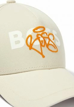BOSS FEGRAFFITTI_EC - Cap - Open Beige One -BOSS Sales Store bfdd13bdb51340f09299e23e7fa6e3cc