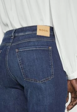 BOSS SLIM CROP 2.0 - Slim Fit Jeans - Navy -BOSS Sales Store bfe5f06f45c142c19dff2a4f4d61c042