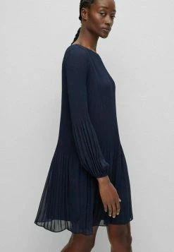 BOSS DASIE - Day Dress - Open Blue -BOSS Sales Store c05059f8911f48cab111933c7c03203e