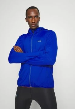 BOSS SICON ACTIVE - Zip-up Sweatshirt - Medium Blue -BOSS Sales Store c09cf1a594054fa99984d6822d2ebd54