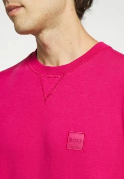 BOSS WESTART - Sweatshirt - Bright Pink -BOSS Sales Store c12be0622b604aa6a70134efe9db7266
