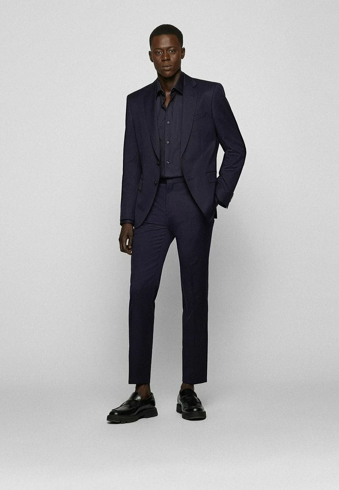 BOSS HANK KENT - Formal Shirt - Dark Blue Four 4 BOSS HANK KENT - Formal Shirt - Dark Blue Four - Image 2